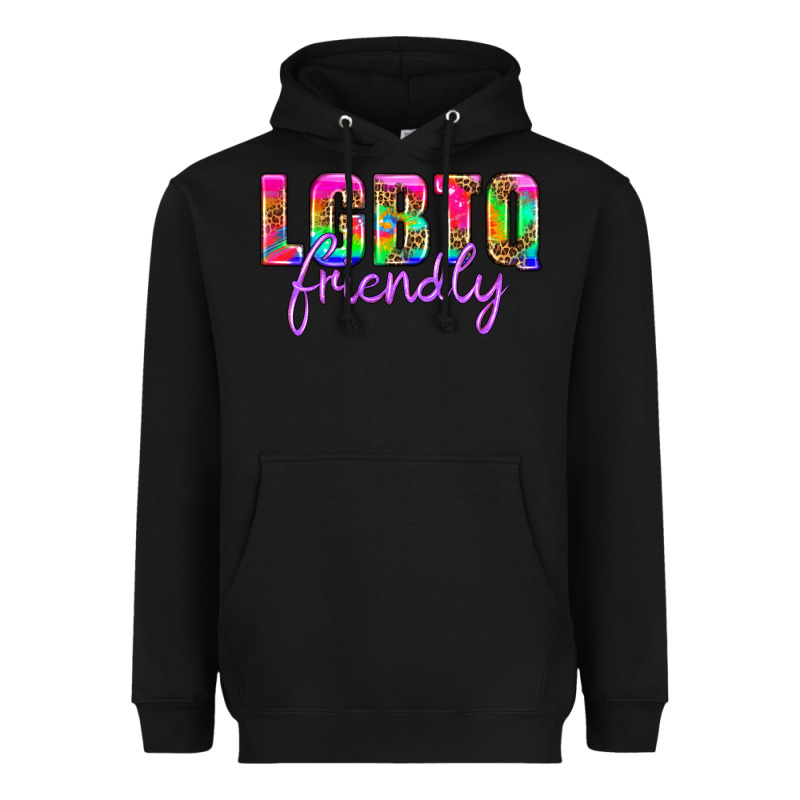 Lgbtq Friendly Heavyweight Hoodie by HRA Design Shop | Teevron
