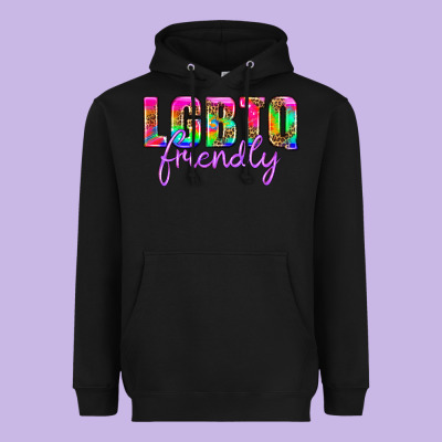 Lgbtq Friendly Heavyweight Hoodie Designed By Hra Design Shop