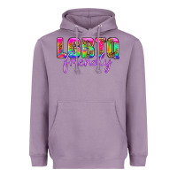 Lavender lgbtq friendly Heavyweight Hoodie - HRA Design Shop