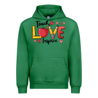 Emerald teach love inspire Urban Hoodie - MaliasSmallBusiness