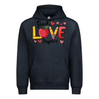 Navy teach love inspire Urban Hoodie - MaliasSmallBusiness