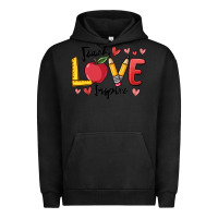 Pigment Black teach love inspire Urban Hoodie - MaliasSmallBusiness
