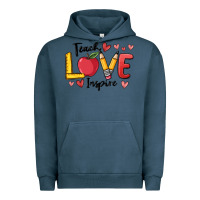 Pigment Midnight Navy teach love inspire Urban Hoodie - MaliasSmallBusiness