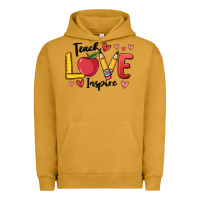 Pigment Peanut Butter teach love inspire Urban Hoodie - MaliasSmallBusiness