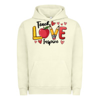 Pigment Pistachio teach love inspire Urban Hoodie - MaliasSmallBusiness