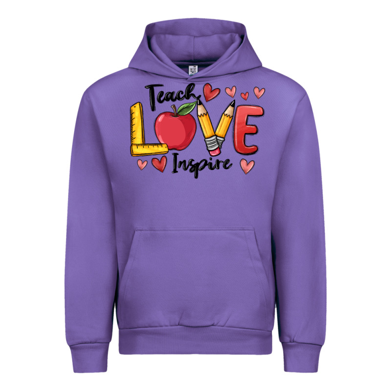 Teach Love Inspire Urban Hoodie by MaliasSmallBusiness | Teevron