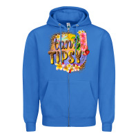 True Royal tan tipsy summer Zipper Hoodie - texasbilliewilder