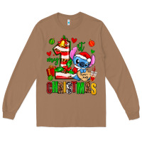 Toasted Coconut my first christmas stitch Long Sleeve Tee - AdoDesignShop