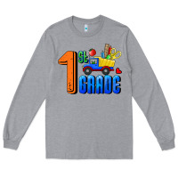 Heather Grey First Grade Long Sleeve Tee - RanaPortraitStore