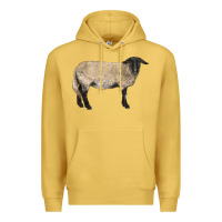 Antique Gold Suffolk Sheep Premium Hoodie - LillyAllenDesigns