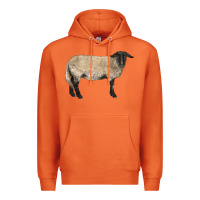 Carrot Suffolk Sheep Premium Hoodie - LillyAllenDesigns