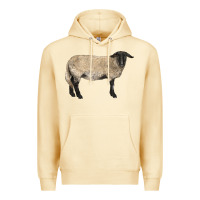 Pina Colada Suffolk Sheep Premium Hoodie - LillyAllenDesigns