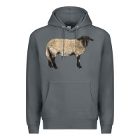 Rock Suffolk Sheep Premium Hoodie - LillyAllenDesigns