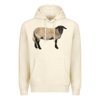 Sandshell Suffolk Sheep Premium Hoodie - LillyAllenDesigns