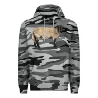 Slate Camo Suffolk Sheep Premium Hoodie - LillyAllenDesigns