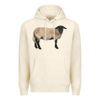 Tofu Suffolk Sheep Premium Hoodie - LillyAllenDesigns