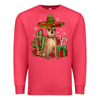 Cardinal Chihuahua Christmas Premium Sweatshirt - JahusDesignShop