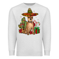 Oatmeal Heather Chihuahua Christmas Premium Sweatshirt - JahusDesignShop