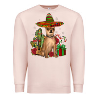 Pale Pink Chihuahua Christmas Premium Sweatshirt - JahusDesignShop