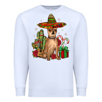 White Chihuahua Christmas Premium Sweatshirt - JahusDesignShop