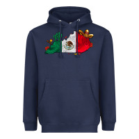 Navy mexica kentucky Heavyweight Hoodie - CowhideDigitalArt