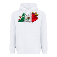 White mexica kentucky Heavyweight Hoodie - CowhideDigitalArt