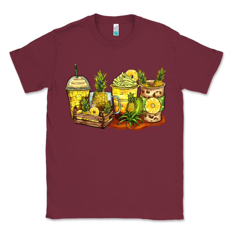 Pineapple Farm Fresh Coffee Cups Classic Tee by Zillion Design Studio | Teevron