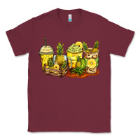 Burgundy pineapple farm fresh coffee cups Classic Tee - Zillion Design Studio