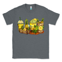 Charcoal Heather pineapple farm fresh coffee cups Classic Tee - Zillion Design Studio