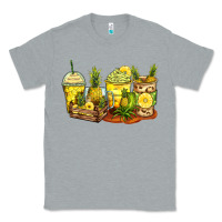Heather Grey pineapple farm fresh coffee cups Classic Tee - Zillion Design Studio