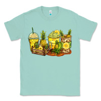 Seafoam pineapple farm fresh coffee cups Classic Tee - Zillion Design Studio