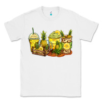 White pineapple farm fresh coffee cups Classic Tee - Zillion Design Studio