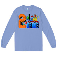 Colony Blue Second Grade Long Sleeve Tee - RanaPortraitStore