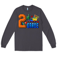 Smoke Second Grade Long Sleeve Tee - RanaPortraitStore