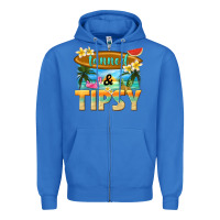 True Royal tanned and tipsy Zipper Hoodie - texasbilliewilder