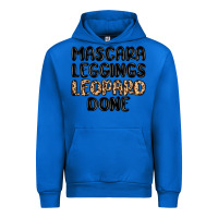 Cobalt mascara leopard done Urban Hoodie - MaliasSmallBusiness