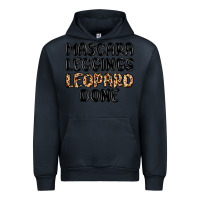 Navy mascara leopard done Urban Hoodie - MaliasSmallBusiness