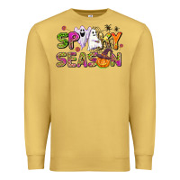 Antique Gold spooky season Premium Sweatshirt - AdoDesignShop