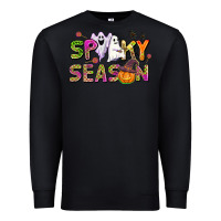 Black spooky season Premium Sweatshirt - AdoDesignShop
