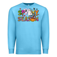 Ocean Blue spooky season Premium Sweatshirt - AdoDesignShop