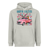 Moon Dust Happy Easter truck Heavyweight Hoodie - OliviaCreatesArt