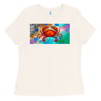 Bone crab license plate Ladies Tee - BarkalooDesign