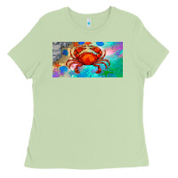 Matcha crab license plate Ladies Tee - BarkalooDesign