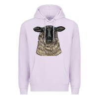 Lilac Suffolk Sheep Head Premium Hoodie - LillyAllenDesigns