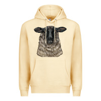 Pina Colada Suffolk Sheep Head Premium Hoodie - LillyAllenDesigns