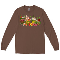 Chestnut floral hustler coffee cups Long Sleeve Tee - texasbilliewilder