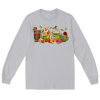 Moon Dust floral hustler coffee cups Long Sleeve Tee - texasbilliewilder