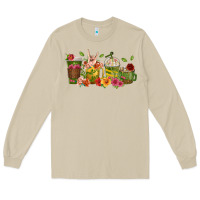 Mushroom floral hustler coffee cups Long Sleeve Tee - texasbilliewilder