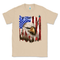 Mushroom usa flag with eagle head Classic Tee - texasbilliewilder