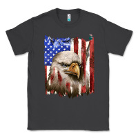 Smoke usa flag with eagle head Classic Tee - texasbilliewilder